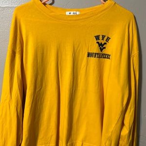 47 Brand women’s West Virginia long sleeve t shirt